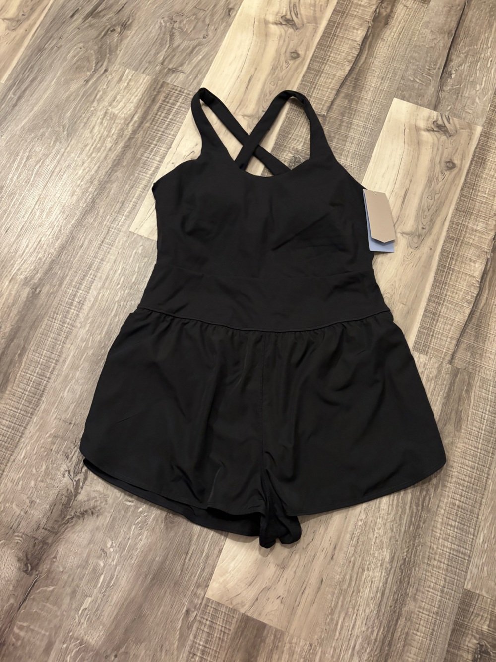 Black Sleeveless Romper